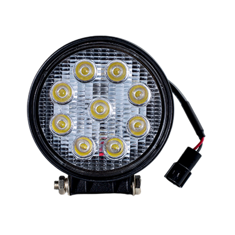 IP67 001 Okruglo radno svjetlo s 9 LED dioda za teške uvjete rada za industrijska vozila