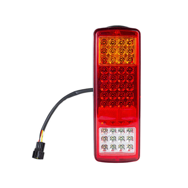 FLDJ-SSWD-002 IP55 6W DC12-24V 3 boje integrirano stražnje LED svjetlo (pokazivač smjera + poziciono svjetlo + svjetlo za vožnju unatrag)